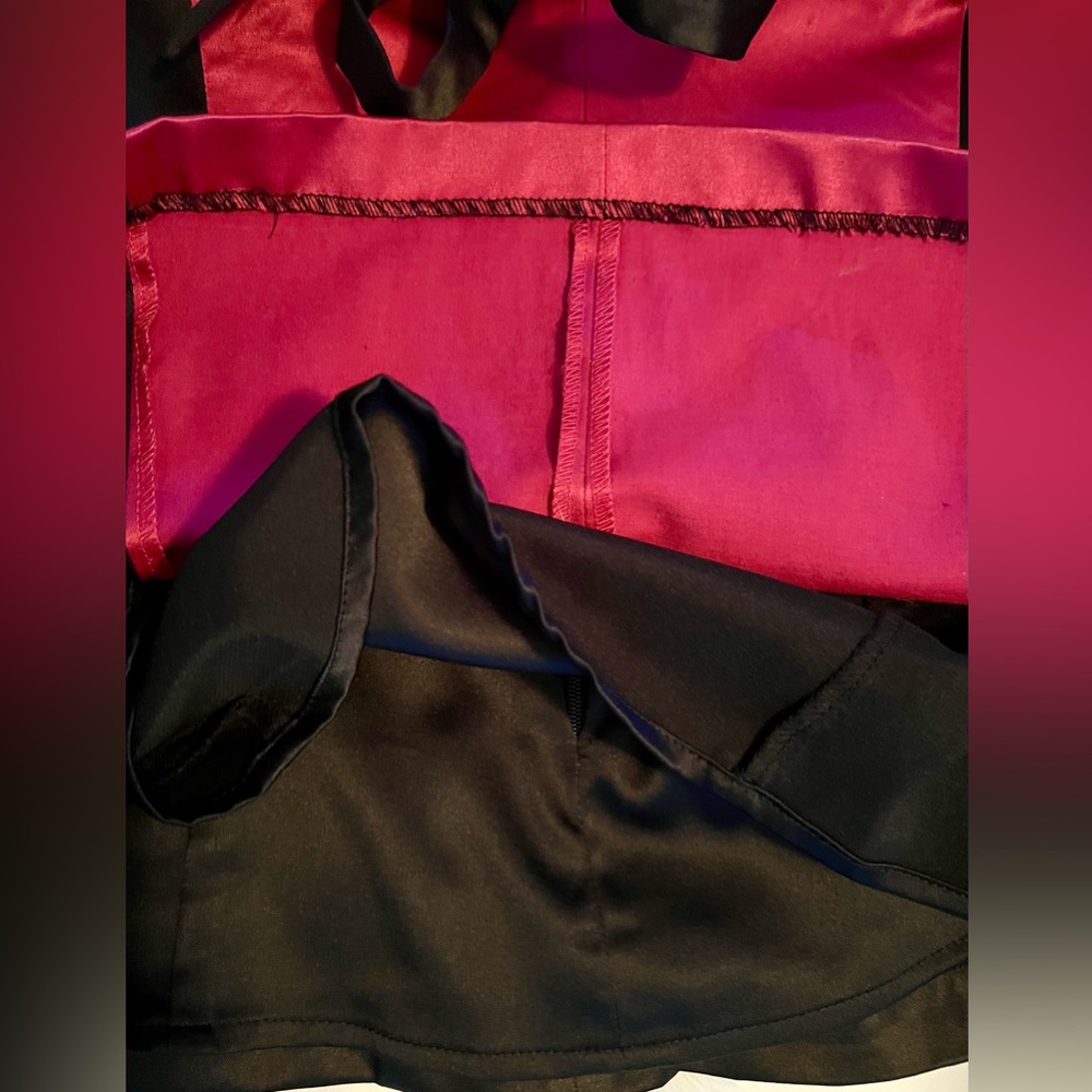 NWT Arden B Very Berry Silk Corset Top Size Small - Picture 5 of 10